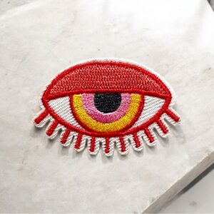 Colorful Eye Embroidered Patch